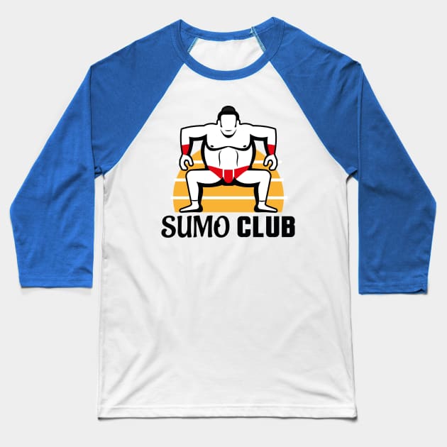 Sumo Club Baseball T-Shirt by imshinji